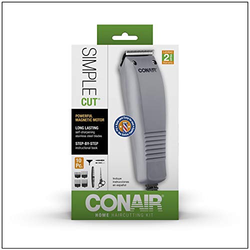 Conair Simple Cut 10-piece Home Haircut Kit