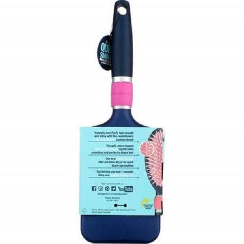 Conair Velvet Touch Paddle Brush Color may vary