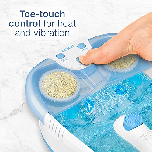 Conair Waterfall Foot Pedicure Spa with Lights, Bubbles, Massage ...
