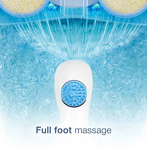 Conair Waterfall Foot Pedicure Spa with Lights, Bubbles, Massage ...