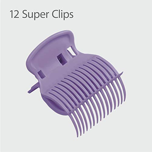 Conair Xtreme Instant Heat Ceramic Hot Rollers Bonus Super Clips ...