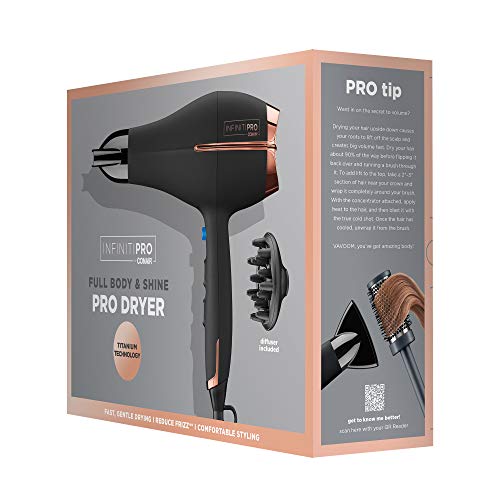 INFINITIPRO BY CONAIR 1875 Watt AC Motor Pro Hair Dryer with Cera...