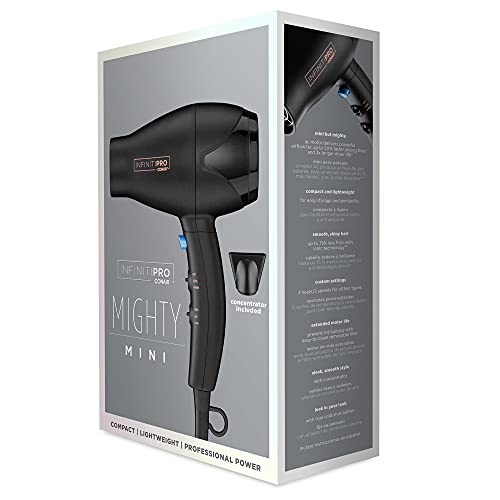 INFINITIPRO BY CONAIR Mighty Mini Compact Lightweight Professiona...