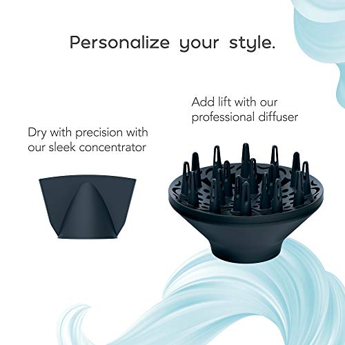 INFINITIPRO BY CONAIR SmoothWrap Hair Dryer for Less Frizz, More ...