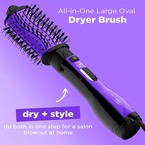 INFINITIPRO BY CONAIR The Knot Dr. All-in-One Dryer Brush, Wet/Dr...