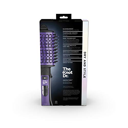 INFINITIPRO BY CONAIR The Knot Dr. All-in-One Dryer Brush, Wet/Dr...