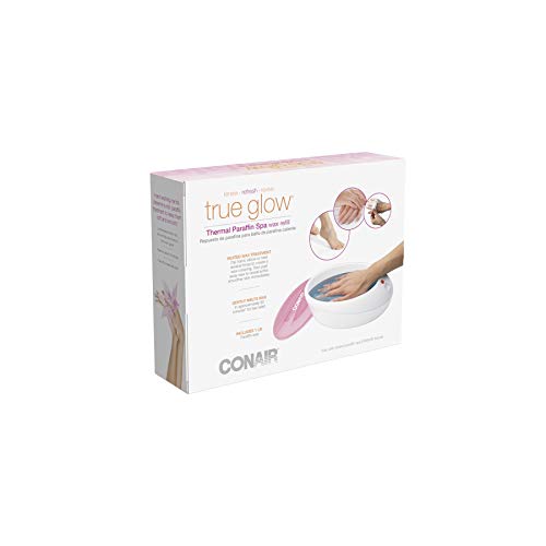 True Glow by Conair Thermal Paraffin Spa 1lb. Wax Refill Aloe Vera