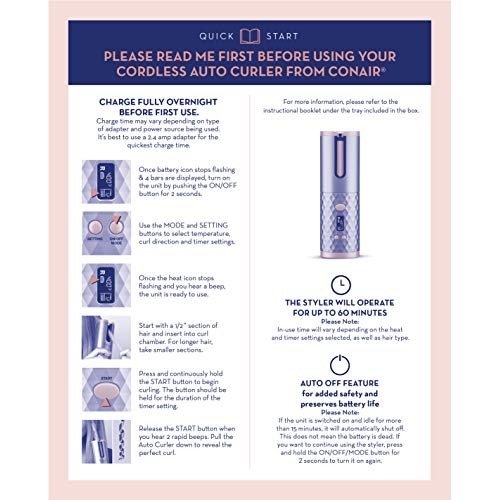 Unbound Cordless Auto Curler From Conair - The First High Perform...