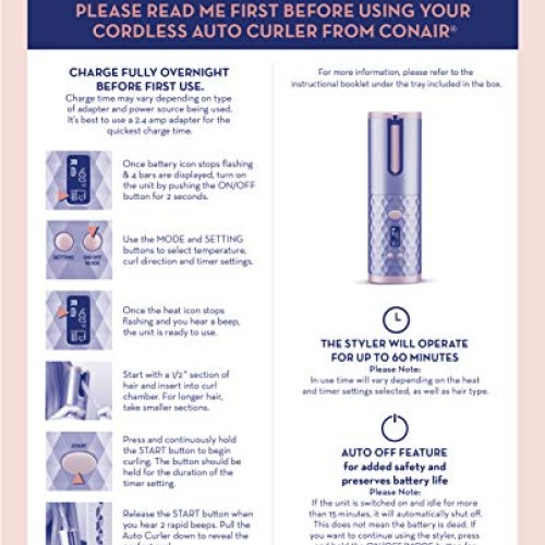 Unbound Cordless Auto Curler From Conair - The First High Perform...