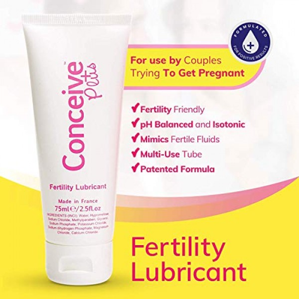 Conceive Plus Fertility Lubricant + Magnesium and Calcium, Concep...