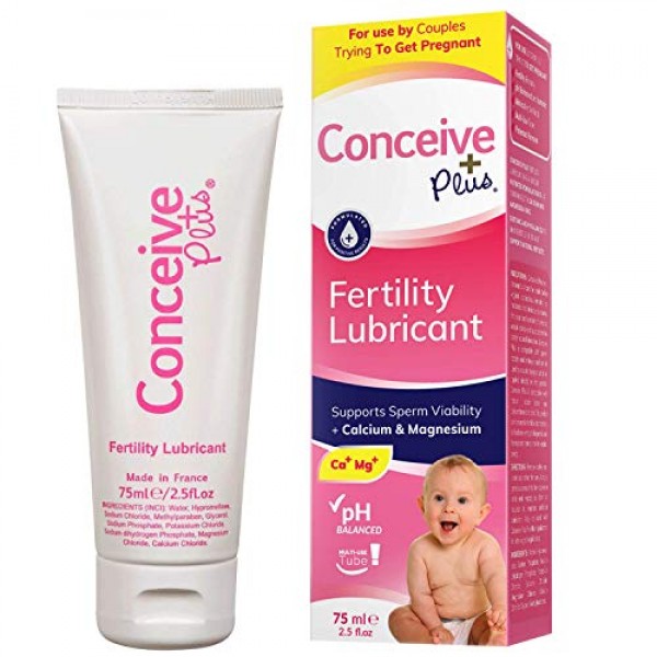 Conceive Plus Fertility Lubricant + Magnesium and Calcium, Concep...