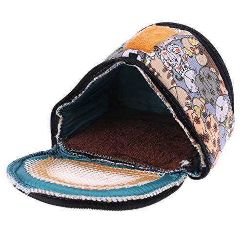 congchuaty Portable Hamster Carrier Small Pet Guinea Pig Travel P...