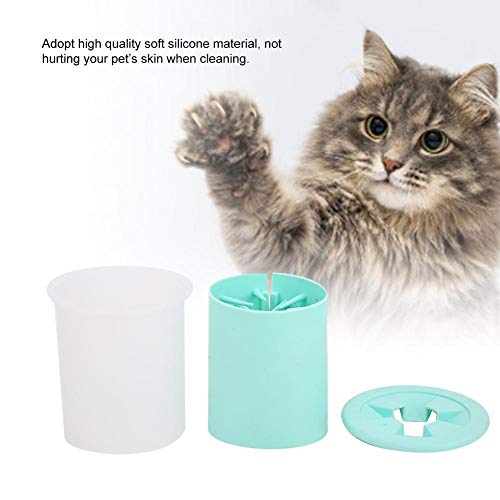 Conlense Portable Pet Foot Cleaner Soft Silicone Cup Dog Paw Cat ...