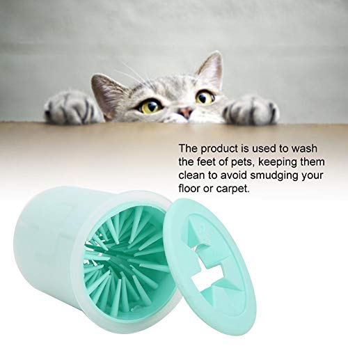 Conlense Portable Pet Foot Cleaner Soft Silicone Cup Dog Paw Cat ...