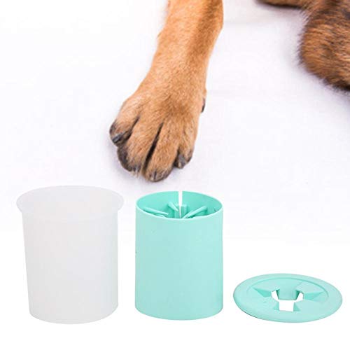 Conlense Portable Pet Foot Cleaner Soft Silicone Cup Dog Paw Cat ...