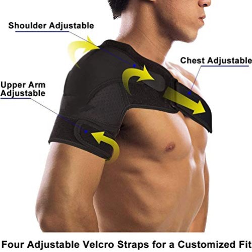 Shoulder Brace, for Men and Women for Torn Rotator Cuff Shoulder ...