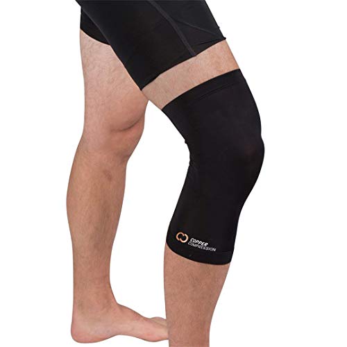Copper Compression Recovery Knee Sleeve - Guaranteed Highest Copp...