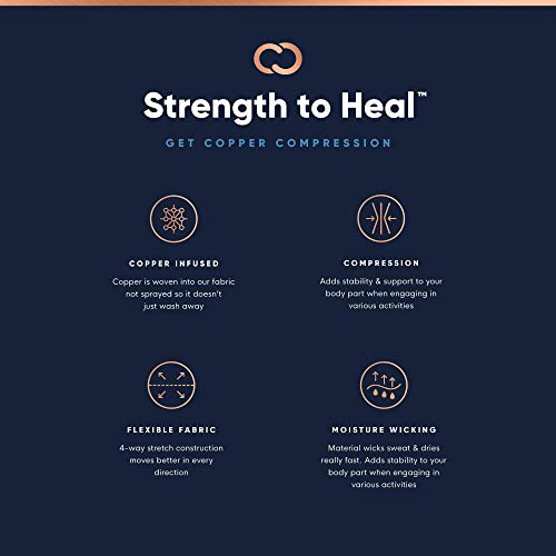 Copper Compression Recovery Thumb Brace - Guaranteed Highest Copp...