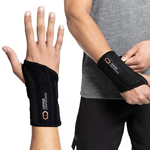 Copper Compression Recovery Wrist Brace - Guaranteed Highest Copp...