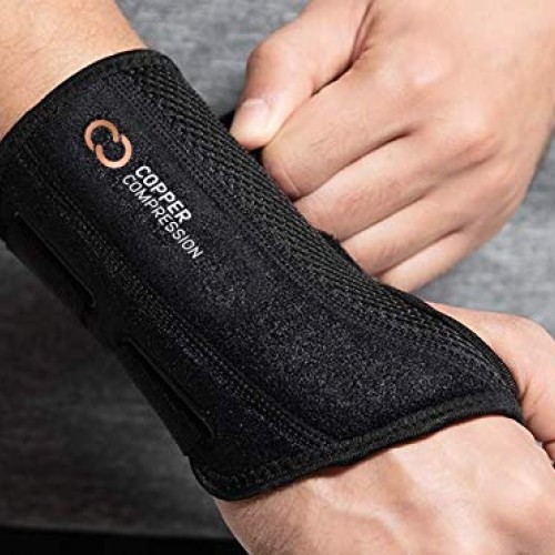 Copper Compression Recovery Wrist Brace - Guaranteed Highest Copp...