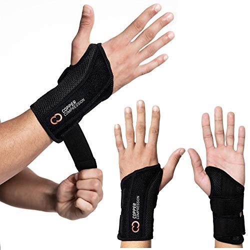 Copper Compression Recovery Wrist Brace - Guaranteed Highest Copp...