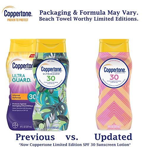 Coppertone Limited Edition ULTRA GUARD Sunscreen Lotion Broad Spe...