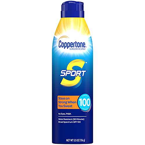 Coppertone SPORT Continuous Sunscreen Spray Broad Spectrum SPF 10...
