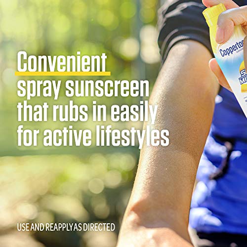 Coppertone Sport Mineral SPF 50 Sunscreen Spray Zinc Oxide Sunscr...