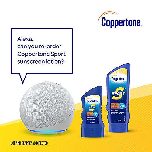 Coppertone SPORT SPF 30 Sunscreen Lotion, Sport Sunscreen, Water ...