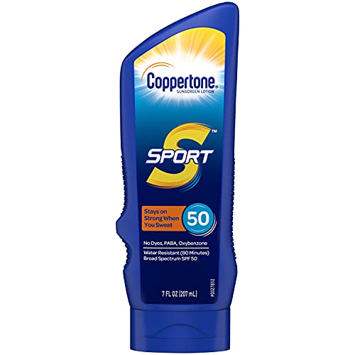Coppertone SPORT Sunscreen Lotion Broad Spectrum SPF 50 7 Fluid ...