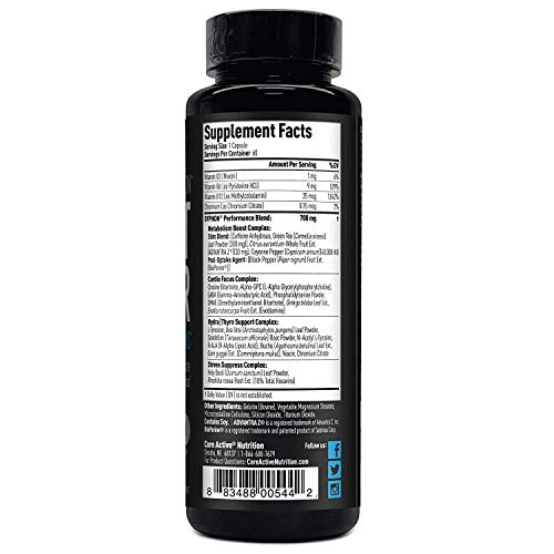COREACTIVE Lean Core Omega + MCT 90 Servings Syphon Thermogen...