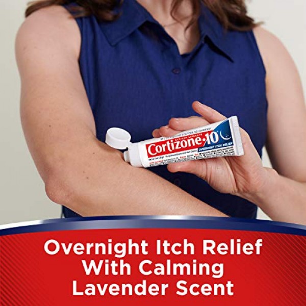 Cortizone 10 Maximum Strength Overnight Itch Relief, Lavender Sce...