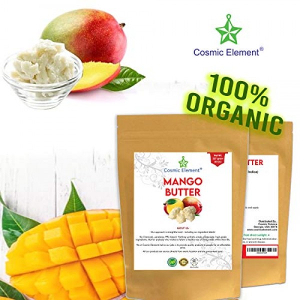 100% Pure Mango Butter - Can Substitute Shea Butter in Soap and L...