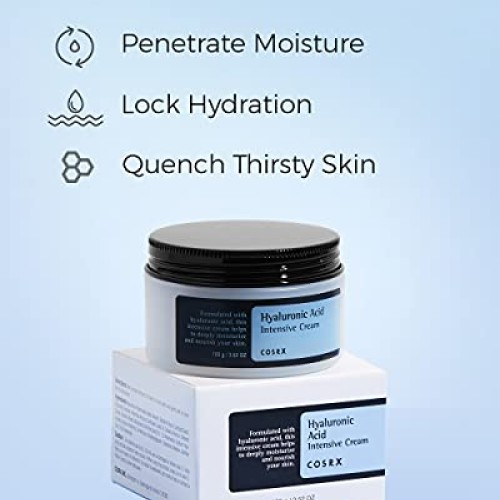 COSRX Hyaluronic Acid Intensive Cream, 3.53 oz / 100g | Wrinkle C...