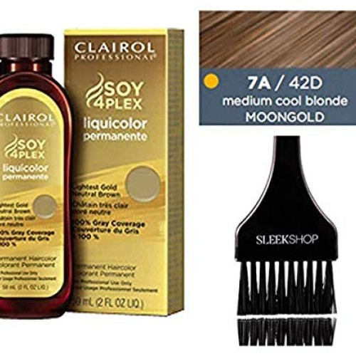 Clairol Soy4Plex LiquiColor PERMANENT Liquid HAIR COLOR w/Sleek ...