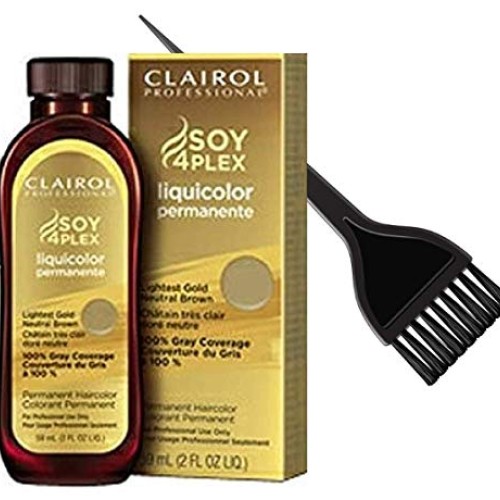 Clairol Soy4Plex LiquiColor PERMANENT Liquid HAIR COLOR w/Sleek ...