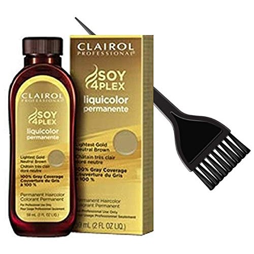 Clairol Soy4Plex LiquiColor PERMANENT Liquid HAIR COLOR w/Sleek ...
