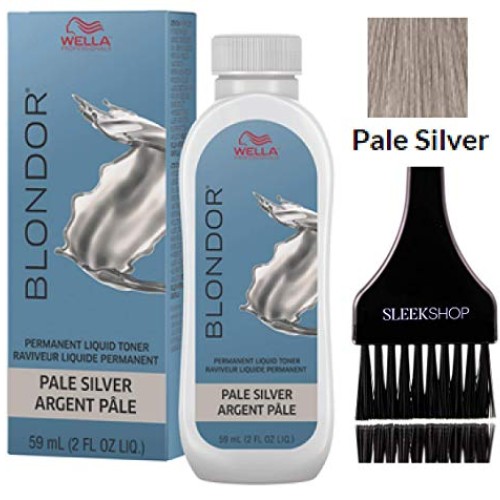 Wella BLONDOR Permanent Liquid Hair TONER w/Sleek Tint Brush Ha...