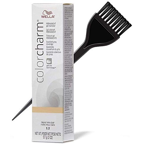 Wella Color Charm GEL Permanent Haircolor w/Sleek Brush Hair Co...