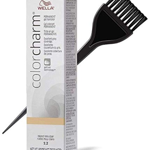 Wella Color Charm GEL Permanent Haircolor w/Sleek Brush Hair Co...
