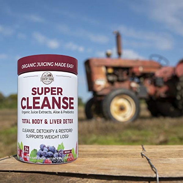 Country Farms Super Cleanse, Organic Super Juice Cleanse, Delicio...