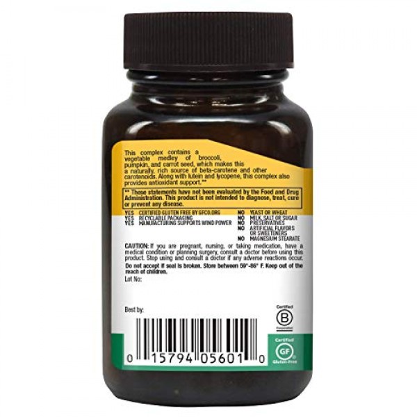Country Life Carotenoid Complex - 60 Softgels - Includes Vegetabl...