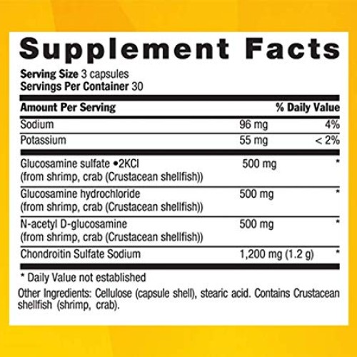 Country Life Glucosamine Chondroitin, 90 vcaps