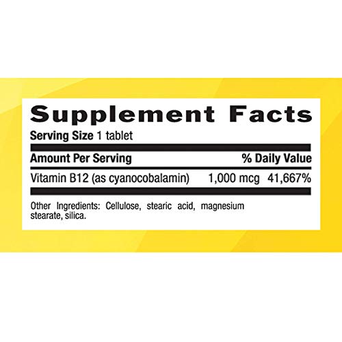 Country Life Vitamin B-12, 1000 mcg, 60 Tablets