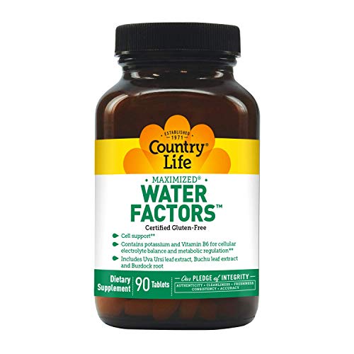 Country Life Water Factors, 90-Count