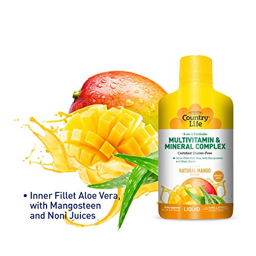 Liquid Multivitamin & Mineral Complex by Country Life 32 fl oz I...