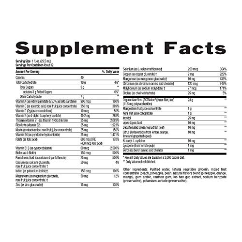 Liquid Multivitamin & Mineral Complex by Country Life 32 fl oz I...