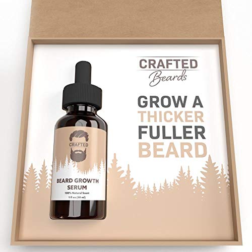 Beard Growth Oil - Crafted’s Beard Growth Serum - Help Fill in Pa...
