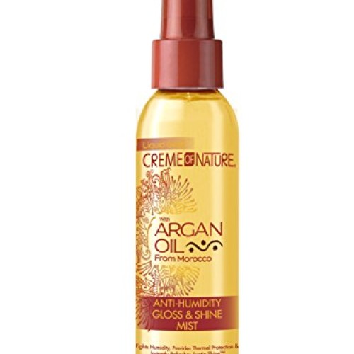 Creme of Nature Argan Oil Gloss and Shine Mist, 4 Ounce CONMIST