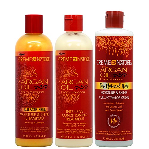 Creme of Nature Argan Oil Moisture Shampoo + Intensive Conditioni...
